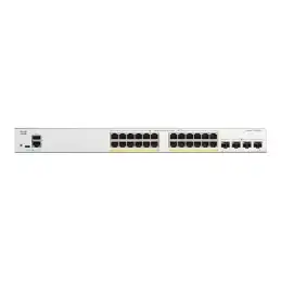 Cisco Catalyst 1300-24P-4G - Commutateur - C3 - Géré - 24 x 10 - 100 - 1000 (PoE+) + 4 x 10 Gigabit SF... (C1300-24P-4G)_2